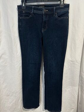 Talbots "Flawless Five-Pocket" Petites Size 4P Dark Wash Denim